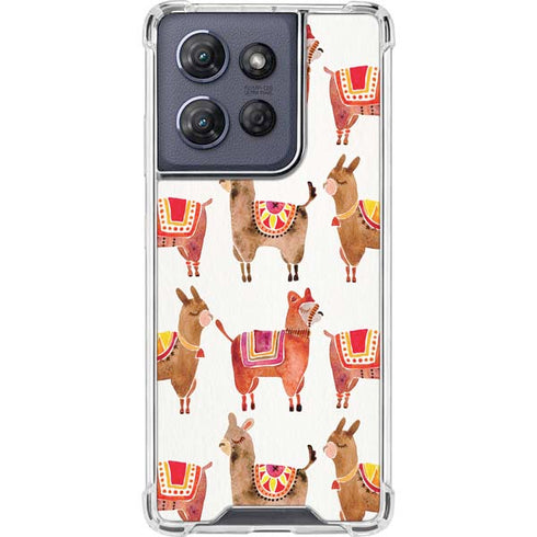 Alpacas by Cat Coq Moto G Play 5G (2025) Clear Case